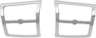 Parts Unlimited Chrome Rear Speaker Grilles (4405-0130) New. Price: $39.81.