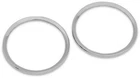 Drag Specialties 2202-0063-SC-7 Chrome Speaker Bezels New. Price: $32.91.