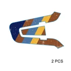 Vintage Vinyl Wrap Sticker Cover X2 RE001 Retro Brown For Cardo Packtalk Edge New. Price: $23.96.