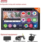 Atoto Obdii 4G+64GB Android Gps Radio 7" Receiver Carplay Siriusxm Dvr On-dash New. Price: $189.91.