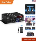 Hifi AK-380 Mini Bluetooth Amplifier 400W Power For Ultimate Sound Experience New. Price: $62.89.