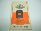 Nos Headset Speaker Switch Label 76297-89 Harley Evolution Twin Cam Fltcu New. Price: $5.99.
