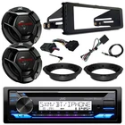 Marine Stereo Cd Receiver, 2X 6.5" Speakers, Antenna, Harley 98-13 Accessories New. Price: $351.99.