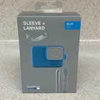 Genuine Gopro Sleeve + Lanyard For 7 Black & HERO6 HERO5 (blue) New. Price: $6.00.