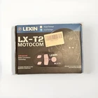 Lexin LX-T2 Motocom Bluetooth Motorcycle Helmet Communication System Two Channel Used. Price: $29.99.