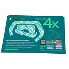 For Cardo Freecom 4X 2X Headset Protective Sticker Skin Pcs Sapphire Grid New. Price: $26.30.