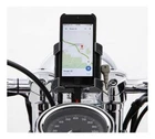 Ciro Premium Smartphone/gps Holder W/ Charger 1-1/4 In. Chrome Bar Mount 50214 New. Price: $99.99.