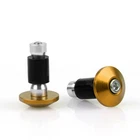 Universal Motorcycle Street Bike 7/8" Handlebar Grips End Plugs Gold# New. Price: $15.99.