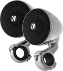 Kicker 47PSM34 Mini Speakers - Ohm Chrome New. Price: $199.99.