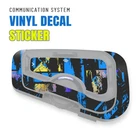For Cardo Freecom 4X 2X Protective Headset Decal Sticker Blue Geometric New. Price: $26.38.