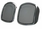 Genuine Indian Powerband Audio - Classic Saddlebag Speaker Grills Chrome New. Price: $219.99.
