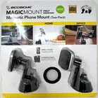 Scosche Magic Mount Pro Window/dash Magnetic Phone (two Pack), MP2ROWD New. Price: $19.95.