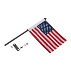 Show Chrome Black Folding Flag Pole 44-104BK (no Ship To Ca) New. Price: $67.96.