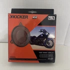 Kicker 45HDSG "bat-wing" Speaker Grilles For Harley Davidson Motorcycles Open. Price: $29.99.