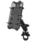 Ram Handlebar / Rail 1" Ball Mount With Spring Loaded Quick-grip Xl Phone Holder New. Price: $64.49.
