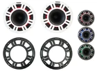 Pair Kicker 48KMXL84 8" 500 Watt Marine Boat Horn Loaded Speakers W/led Open. Price: $590.57.