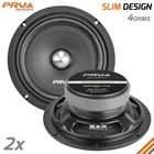 2X Prv Audio 8" Shallow Midrange Bullet Speakers 8MR400B-4 Slim Ohms 800W New. Price: $89.82.
