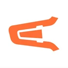 For Cardo Packtalk Edge Orange Intercom Protection Adhesive Skin Cover Sticker New. Price: $9.26.
