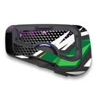 For Cardo Freecom 4X 2X Protective Cover Decal Sticker Pcs Green Stripe New. Price: $24.13.