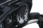 Kuryakyn 7374 Front Speaker Grills - Flame New. Price: $48.99.