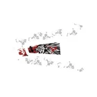 For Cardo Packtalk Edge Adhesive Protective Wrap Cover Sticker Tiger New. Price: $16.46.
