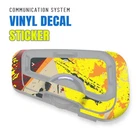For Cardo Freecom 4X 2X Headsets Protective Wrap Sticker Yellow Splatter New. Price: $24.71.