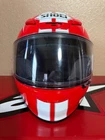 Shoei RF-1200 Helmet Red White Stripes Size Pre-owned. Price: $175.00.