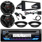 Jvc Marine Receiver, 2X 6.5" 300W Speakers, 98-13 Harley Install Accessories New. Price: $356.99.