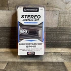 Scosche FCJ2076 Stereo Install Kit Ford Chryslerjeep 1974 - 2001 Car Truck Suv New. Price: $10.00.