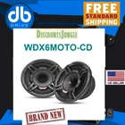 Db Drive WDX6MOTO-CD : 6.5" 2-WAY Loudspeaker Audio (1 Pair) Brand New. Price: $174.95.