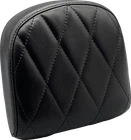 Le Pera Sissy Bar Pad Fits Small Diamond Shiny Black L-SBP03DM-SH New. Price: $198.09.
