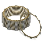 9X Clutch Kit Friction Plates For Harley Twin Cam Softail Deluxe Flstn Dyna Fxd New. Price: $54.98.