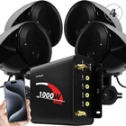 1000W Amp Waterproof Bluetooth Stereo 4 Speakers Audio Music System Radio Harley New. Price: $164.99.