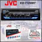 Jvc KD-T720BT Single Din Car Radio Cd Receiver W/ Bluetooth & Usb/aux **new*. Price: $124.95.