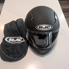 Hjc Modular Flip Up Motorcycle Bluetooth Helmet Size CL-MAX2 W/cover Pre-owned. Price: $53.99.