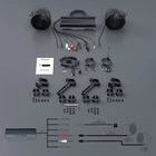 Waterproof Motorcycle Stereo 4 Speakers Audio System Bluetooth 600W Amp Radio Remanufactured. Price: $117.79.