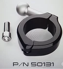 Ciro Ball Mount Clamps Black 1-1/4" Kit #50130 Motorcycle Handlebar New. Price: $35.99.