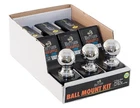 Buyers Products 1803312, 1-7/8" Chrome Ball Mount Kit With 2" Shank 4" New. Price: $56.95.