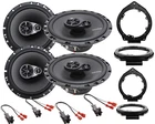 Rockford Fosgate R165X3 6.5" Front/rear Speakers 2007-2013 Sierra/silverado New. Price: $169.99.