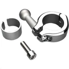 Ciro - 50128 Aluminium Clamp, 7/8IN Or 1IN. Round Bars Chrome New. Price: $33.99.