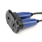 Rugged Radios Dual Headset / Helmet Nexus Jack Flush Mount New. Price: $36.55.
