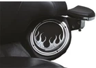 Kuryakyn Front Speaker Grills - Flame Motorcycle Street Bike KUR7374 New. Price: $48.99.