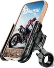 Kewig Motorcycle Mount With Suitable For 5.4" - 7.2" Smartphones, Black New. Price: $29.02.