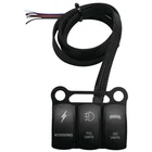 Spyder Extras Rocker Switch Modules Black SRT-3S New. Price: $18.37.