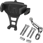 Ciro 50350 Constrictor Phone Holder - Black Chrome Offset Perch Mount New. Price: $87.99.