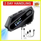 Motorcycle Helmet Bluetooth Headset, C6 Speakers With 2 Type Mics, Int... New. Price: $50.34.