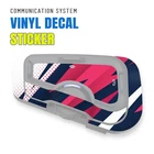 For Cardo Freecom 4X 2X Protective Headset Decal Sticker Light Red Stripe New. Price: $26.38.