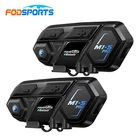 Pack M1-S Pro Motorcycle Bluetooth Intercom 2000M 10-RIDER Helmet Headset Kit New. Price: $132.99.
