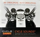 Sounds 2.5" Handlebar Speaker Amp Kit For Motorcycles, 100WATT, Black New. Price: $279.95.