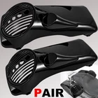 For Harley 1994-2013 Touring Models Fltr Flht 8" Speaker Lids W/ Tweeter Port Us New. Price: $154.95.